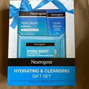 NEW Neutrogena Hydro Boost Whip Body Balm Hydrating Mask Cleansing Towelettes
